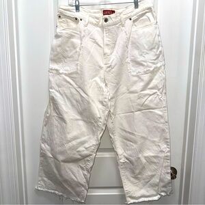 Lucky Brand White Wise Leg High Rise Jeans